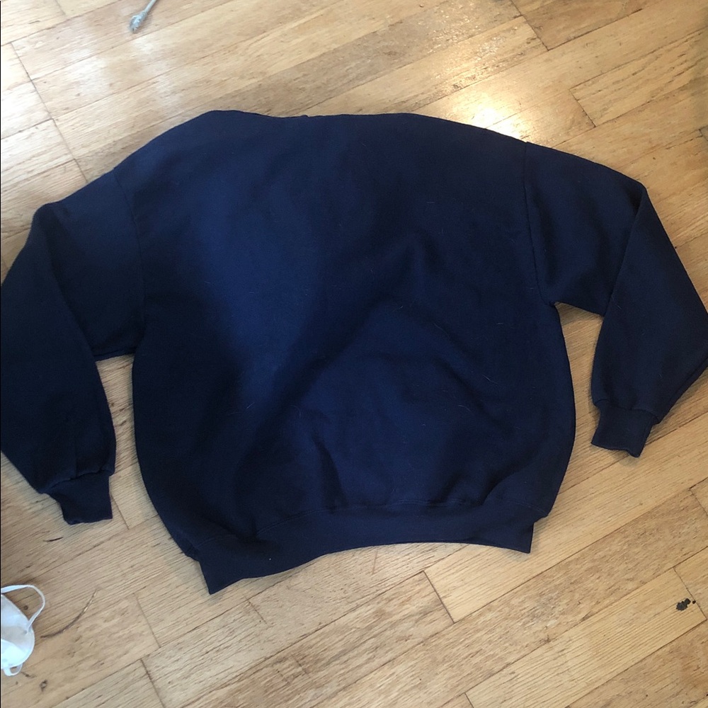 YMCA Camp Hoodie in Navy Blue - Picture 5 of 5
